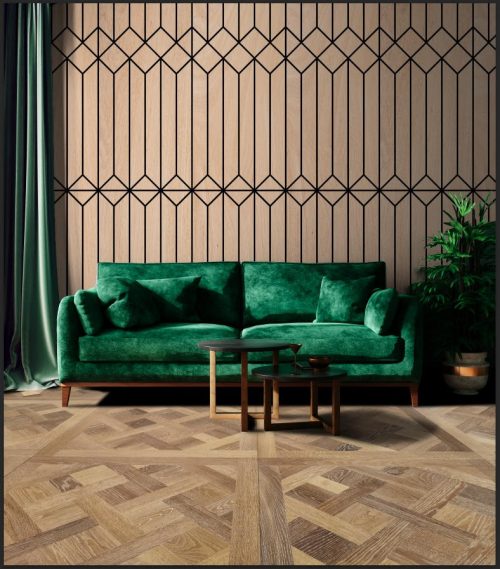 Constellation Wood Veneer Wall Panel